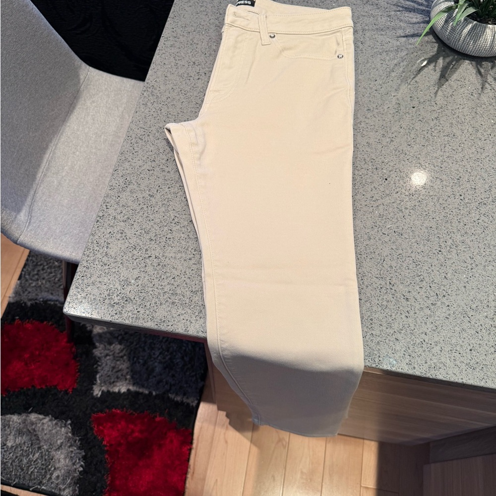 Men’s Cream Jeans